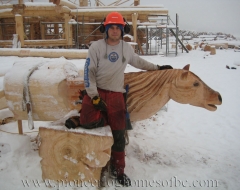 carving-horse-a - wood carving