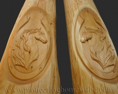 carving-horse-e - wood carving