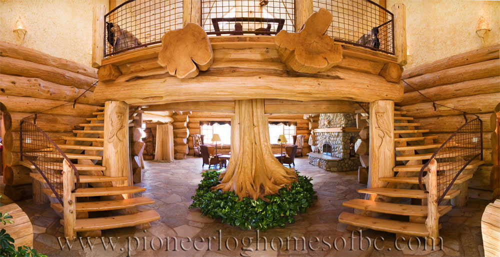 Santa Ynez - Log Home Picture Gallery  California, USA