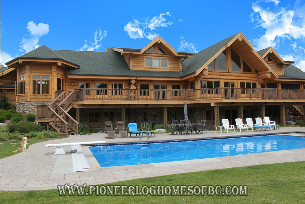 pioneer log homes bc canada