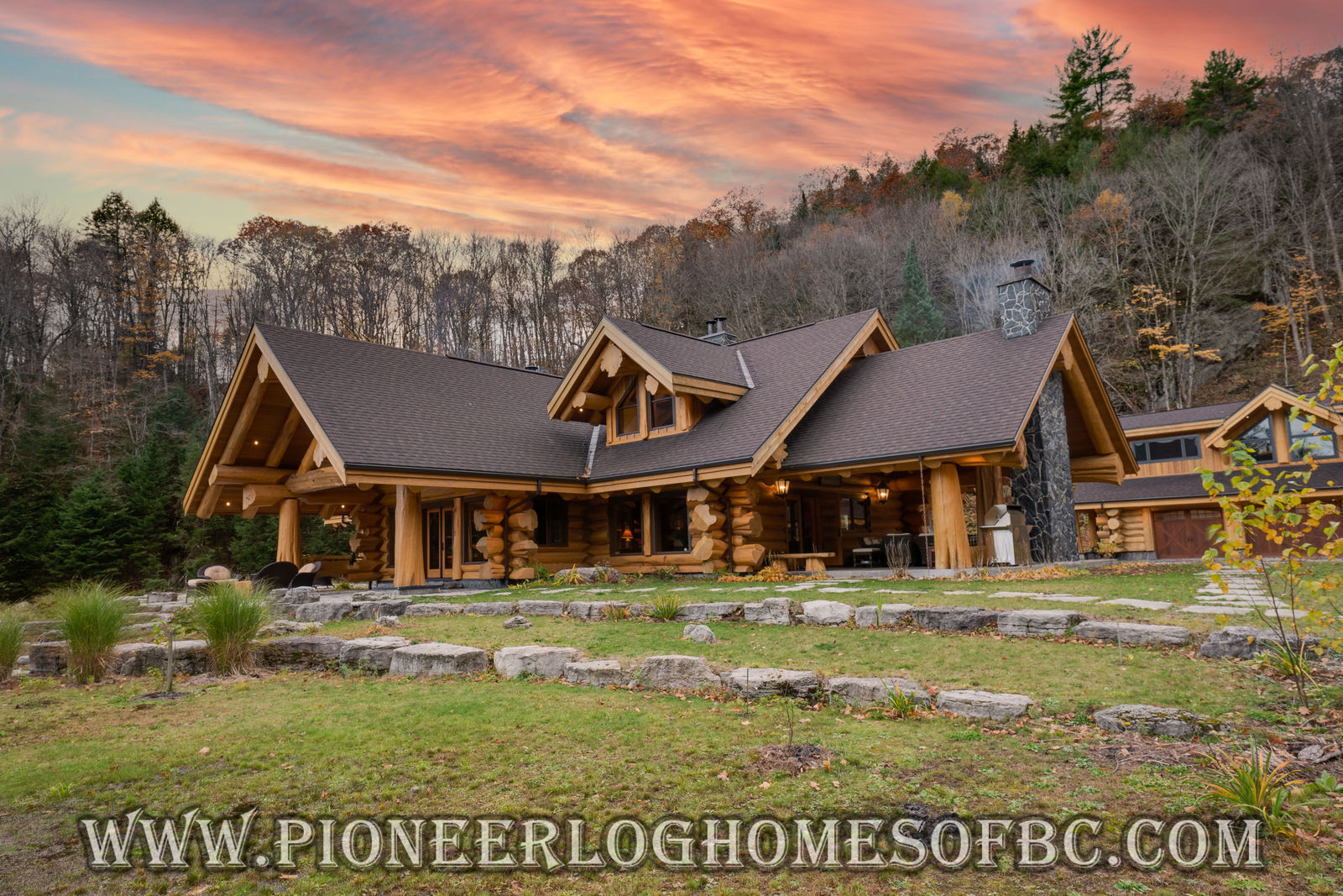 Pioneer Log Homes Canada, Handcrafted Custom Log Cabins, Log Homes Canada  & USA, Timber Frame Homes, Log Home Builders USA