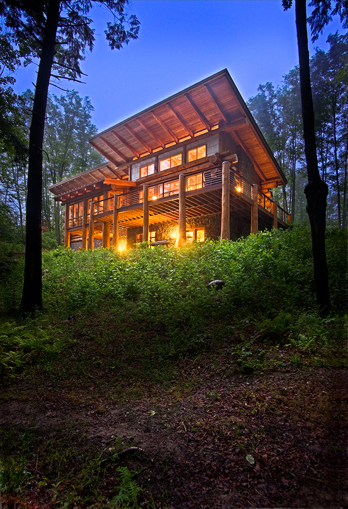 Custom Log Homes Picture Gallery BC Canada