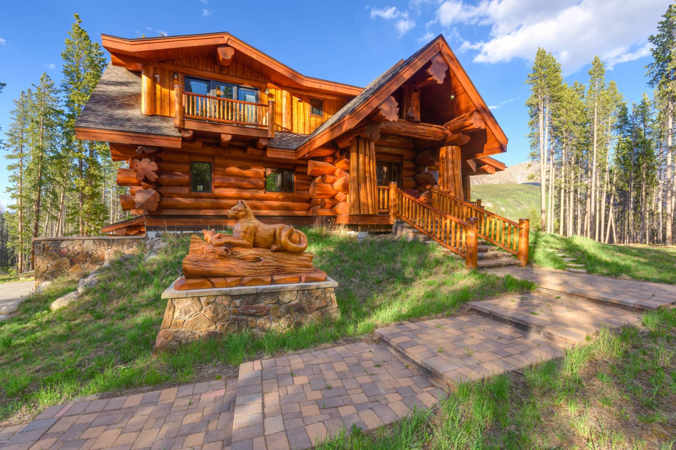 Moose Ridge Cabin  Breckenridge CO Pioneer Log Homes of BC