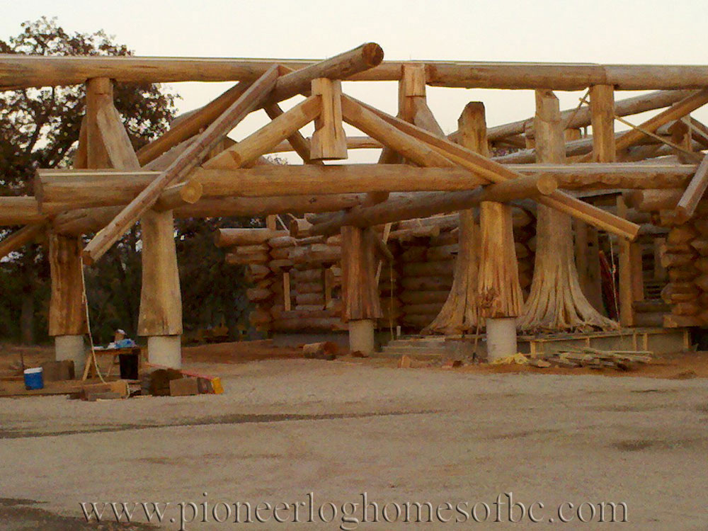Homes Under Construction Full Log Constructors