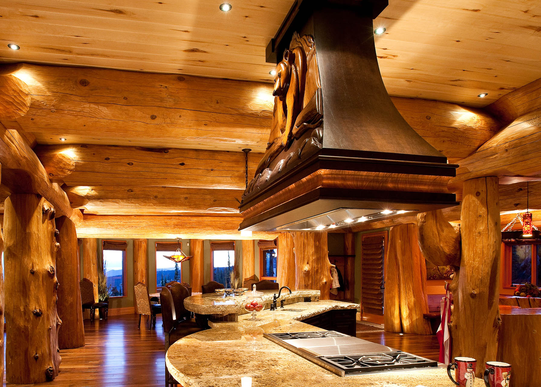pioneer log homes