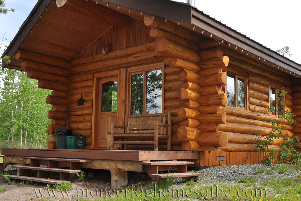 Handcrafted Log Cabin Resort for Sale in British Columbia | Pioneer Log ...
