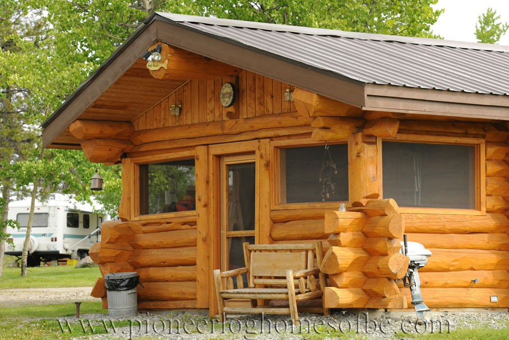 Handcrafted Log Cabin Resort For Sale In British Columbia