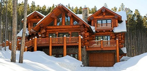 Pioneer Log Home Floor Plans: Copper Mountain