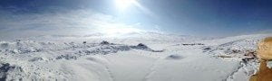 10,000 feet above sea level, the sauna finds it home