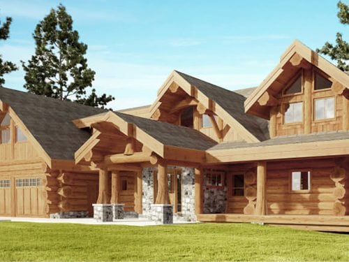 pioneer log homes bc canada