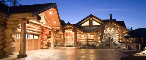 4500 Sqft Log Home And Log Cabin Floor Plans Pioneer Log