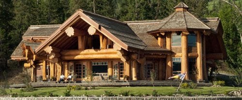 4500 Sqft Log Home And Log Cabin Floor Plans Pioneer Log