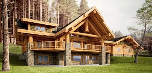 Log Home And Cabin Floor Plans