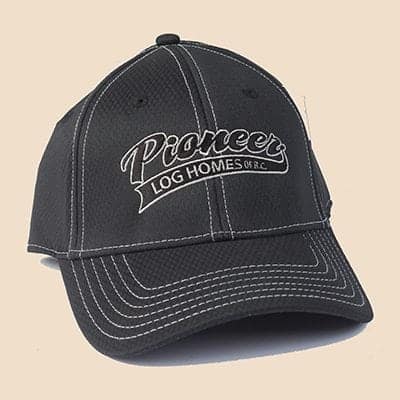 Pioneer Black Fitted ball cap