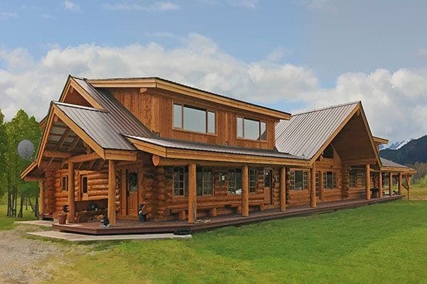 Pioneer Log Homes for Sale