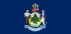 Flag Maine