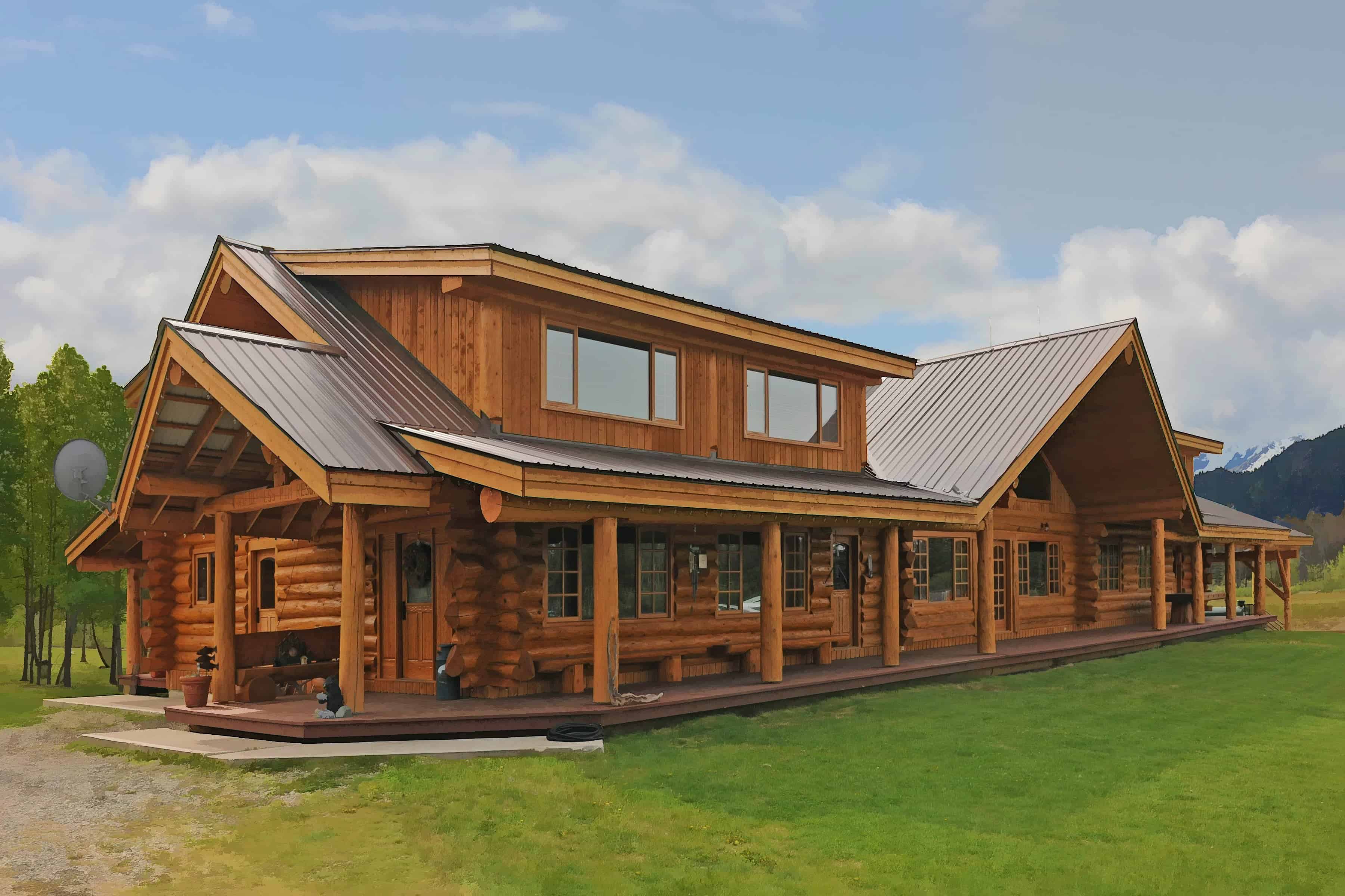 Handcrafted Log Cabin Resort for Sale in British Columbia ...