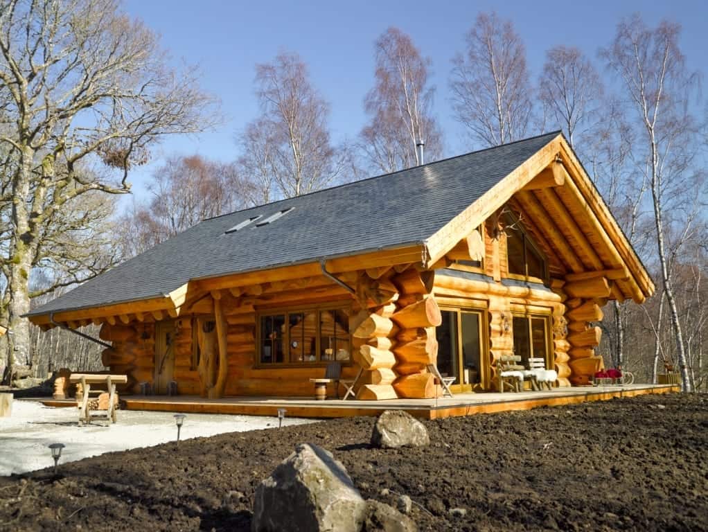 Caledonian Cabins  Invergarry UK Pioneer Log  Homes of BC